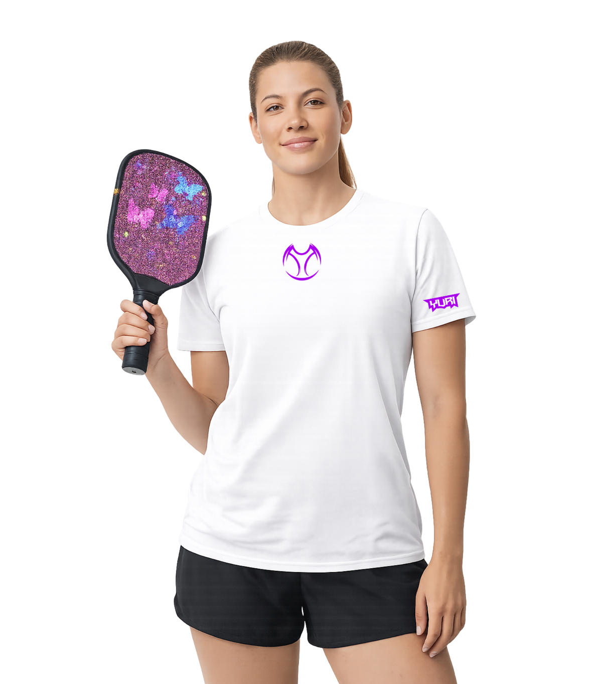 Butterfly Pickleball Cotton T-Shirt