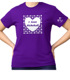 I Love Pickle Pickleball Cotton T-Shirt